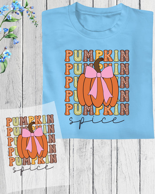 Fall Pumpkin Retro Autumn Season DTF Transfer