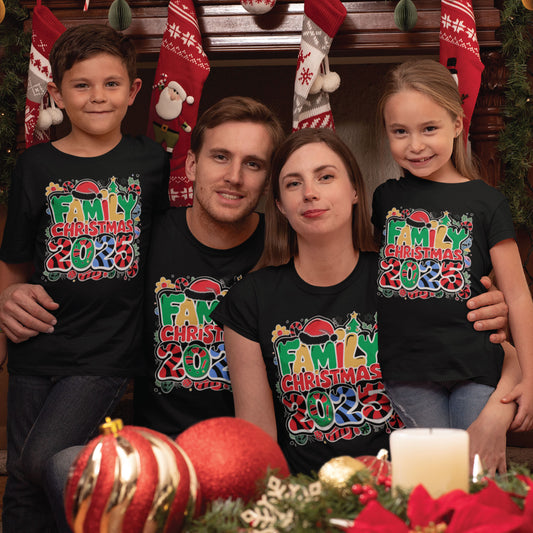 Family Christmas 2025 T Shirts