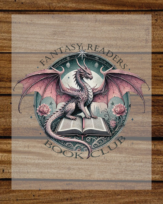 Fantasy Readers Book Club DTF Transfer