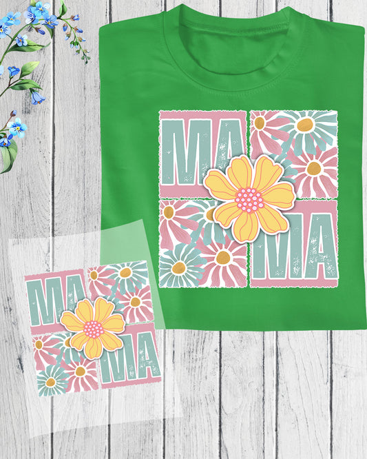 Floral Mama DTF Transfer