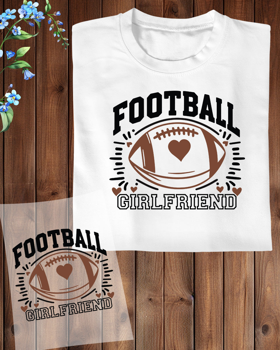 Football Girlfriend DTF Transfer Film