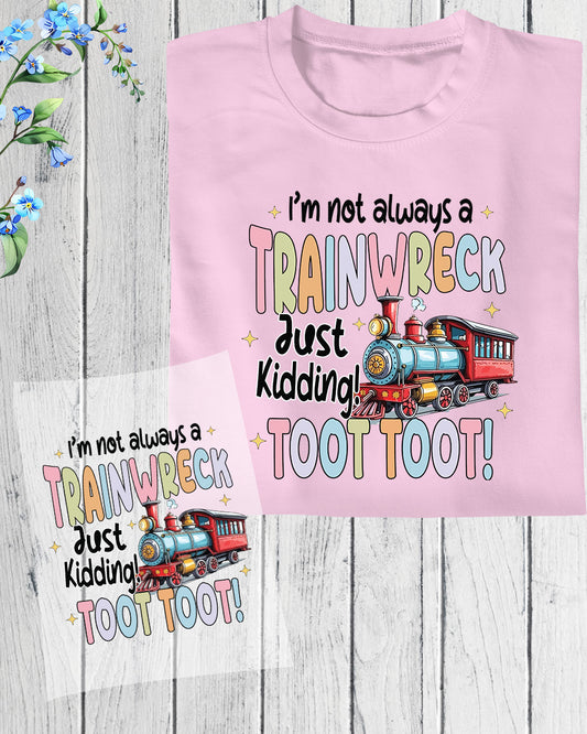 Funny Sarcastic Mom Life DTF Transfer