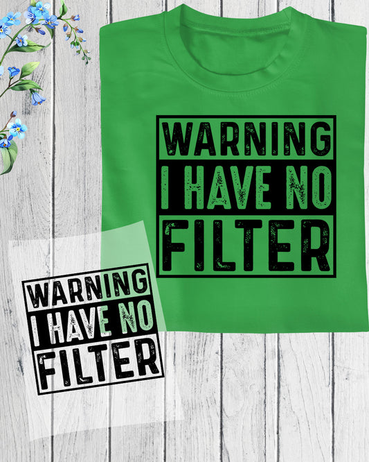 Funny Sarcastic Sarcasm DTF Transfer