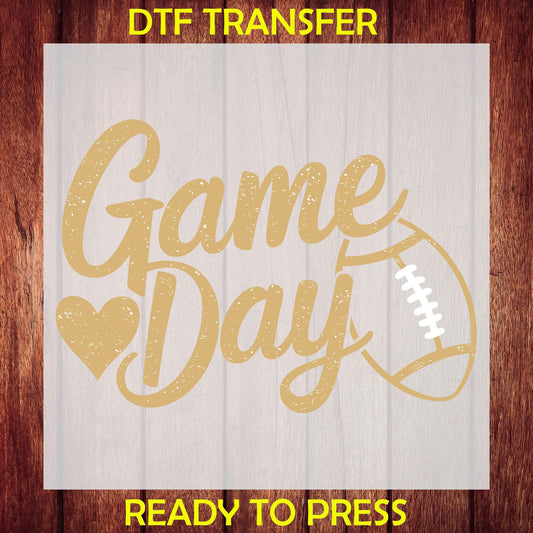 Game Day Football DTF Transfer