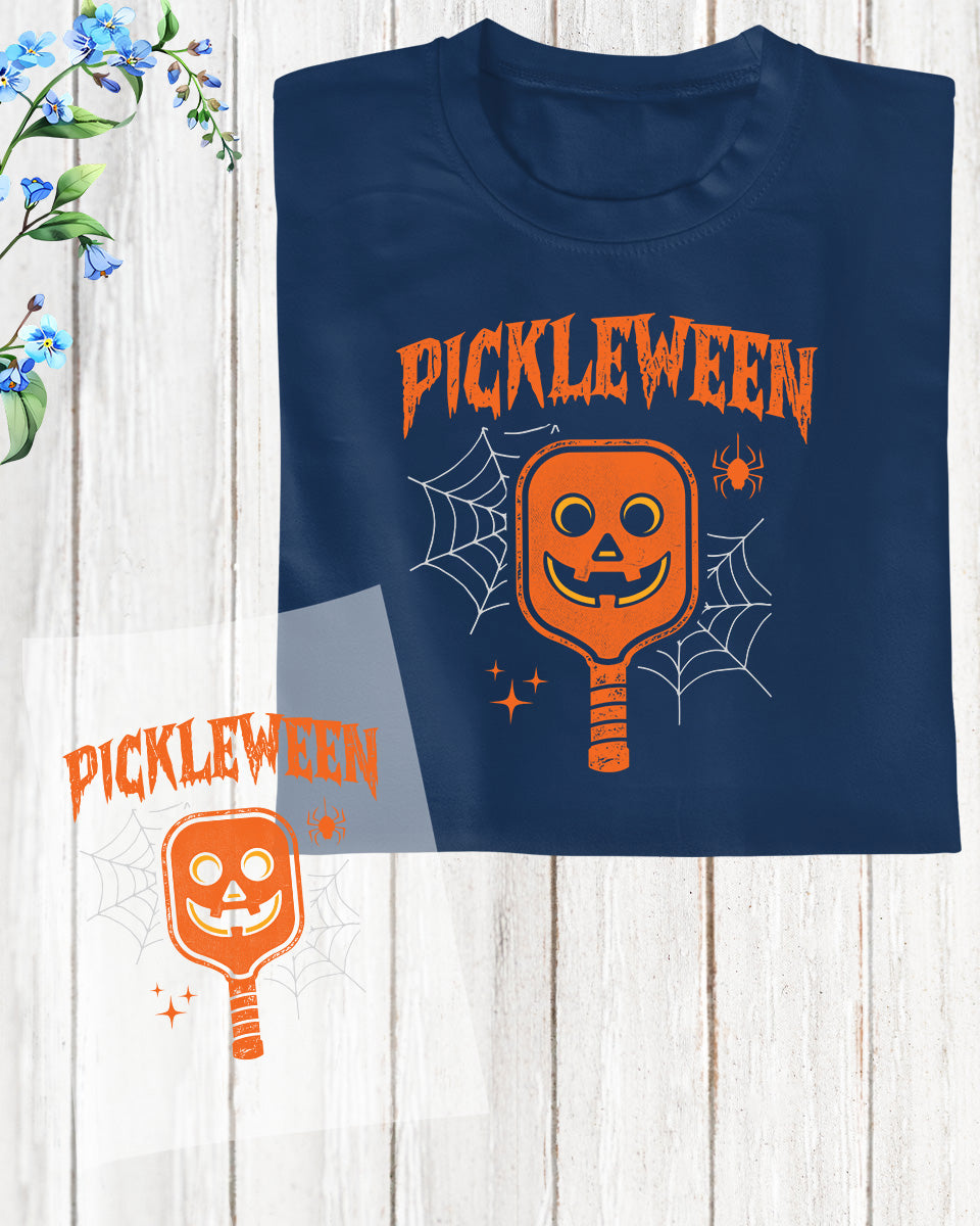 Halloween Pickleball Funny DTF Transfer Sheets