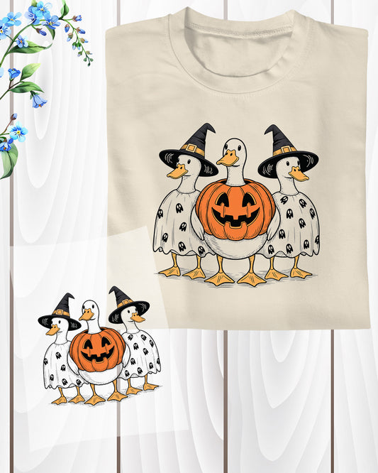 Goose Halloween Fall Silly Goose DTF Transfer