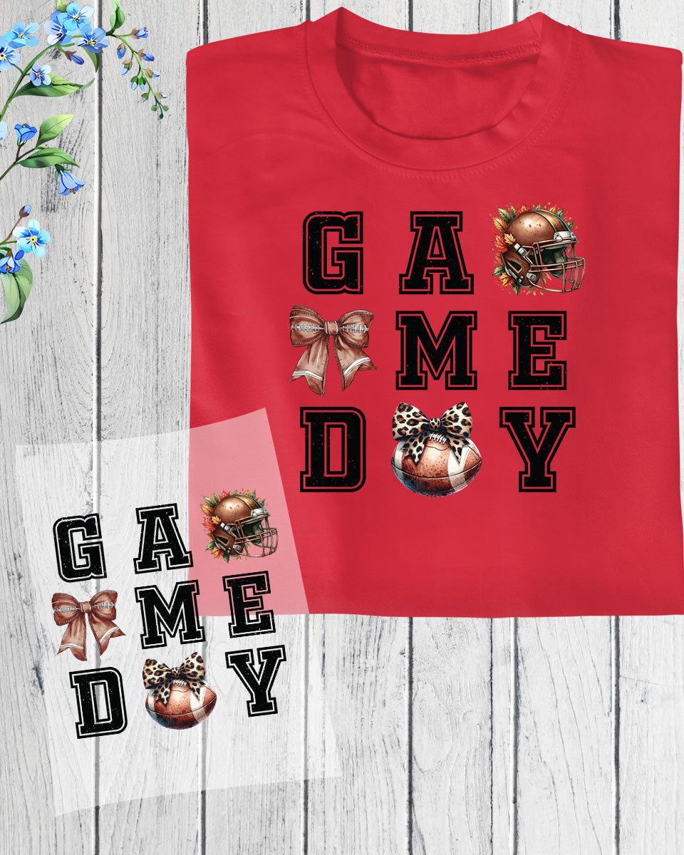 Game Day Football Season DTF Transfer Film