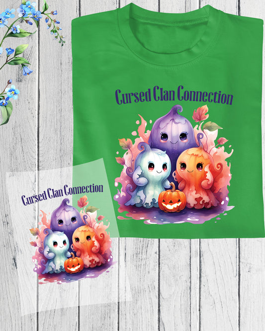 Halloween Cursed Clan Connection Heat Transfer