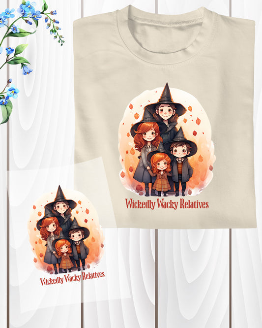 Halloween Wickedly Wacky Relatives Heat Transfer