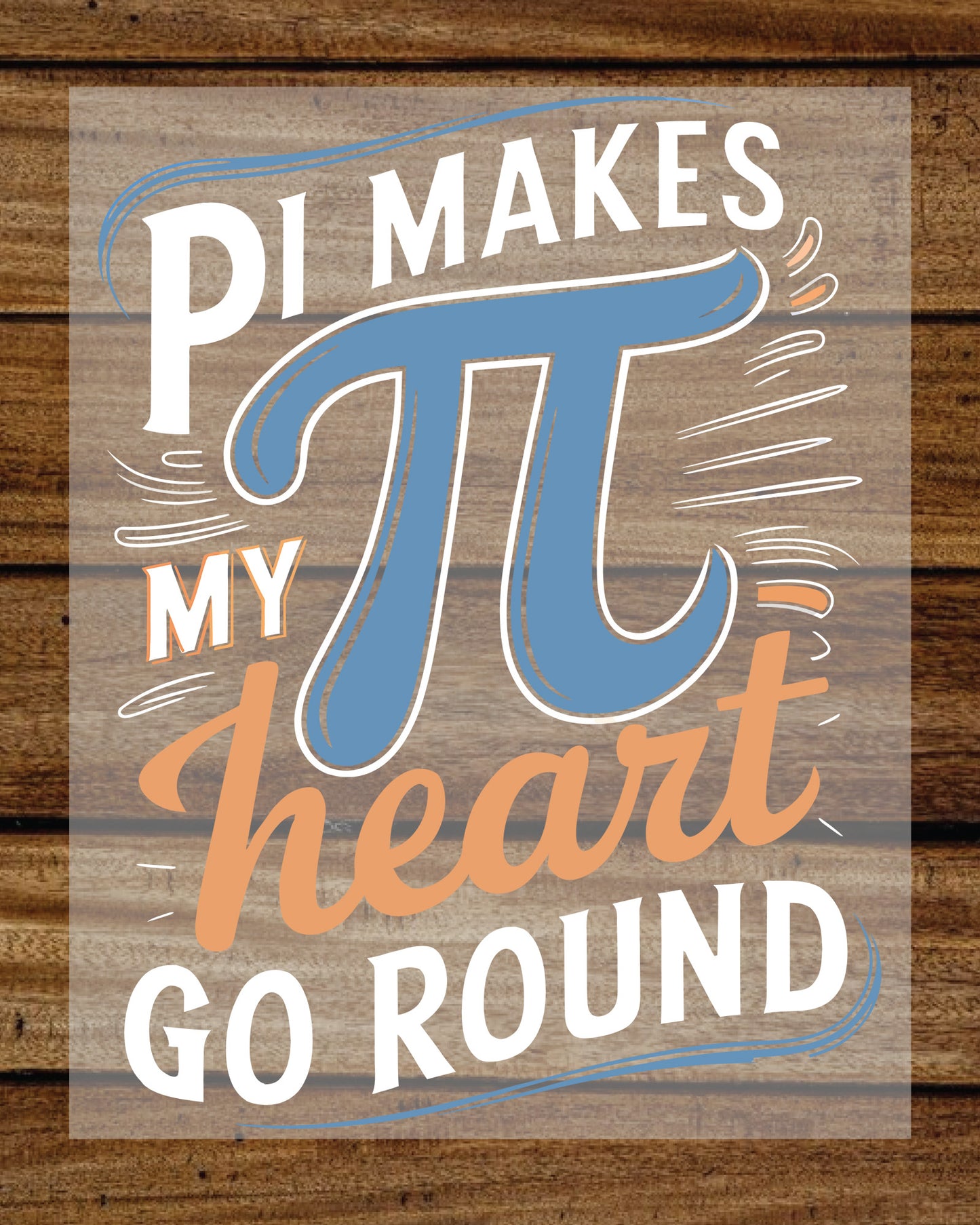 Happy Pi Day DTF Transfer