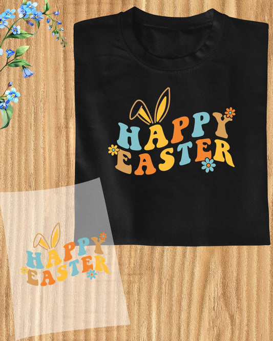 Happy Easter Funny DTF Transfer Film