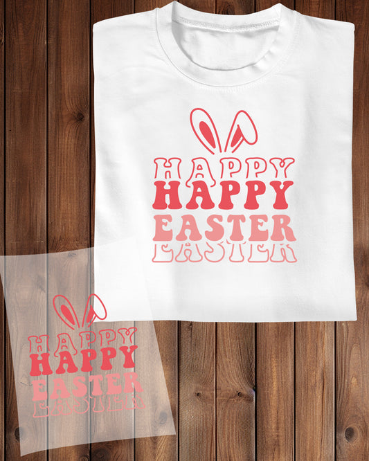 Happy Easter Vintage DTF Transfer Film