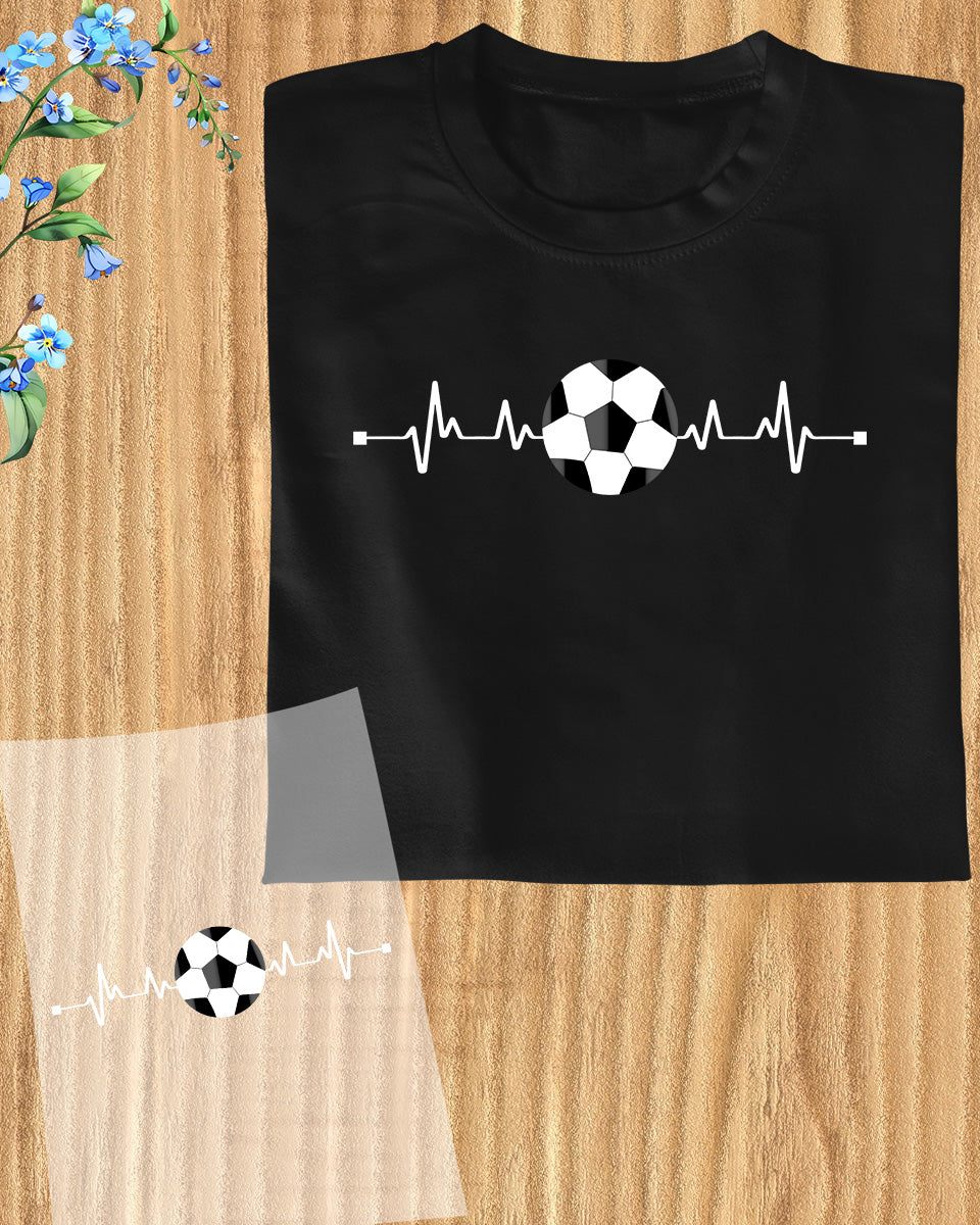 Football Heart DTF Transfer