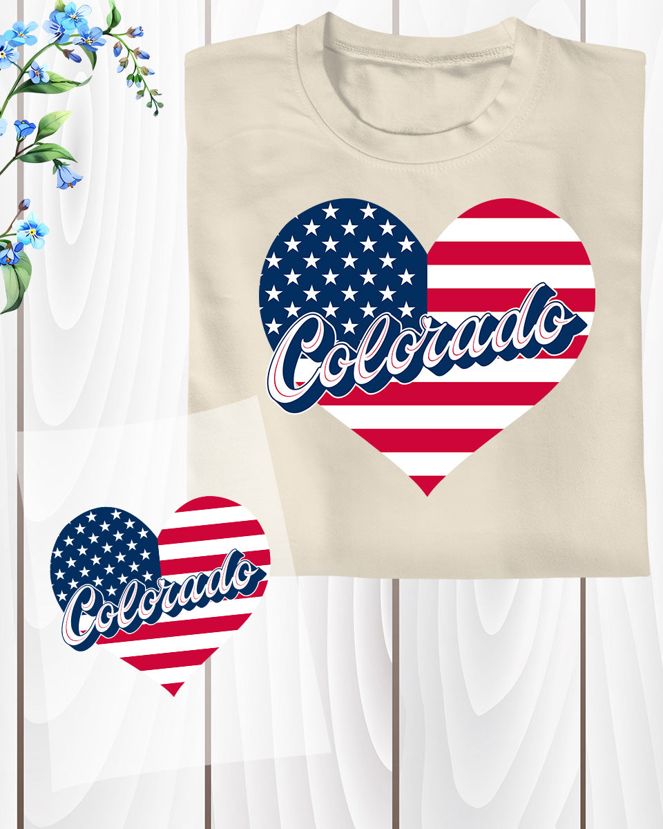 Colorado DTF Printing Transfer Sheet