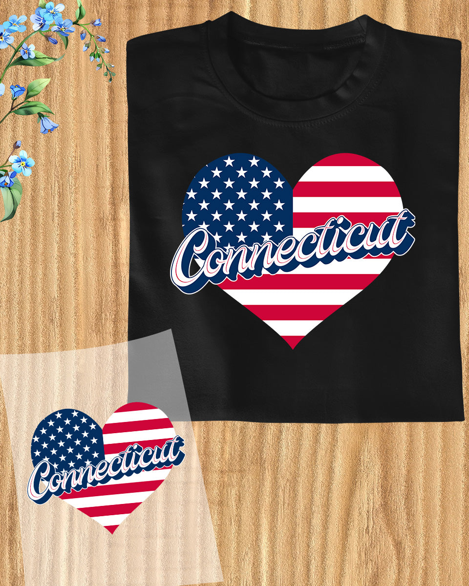 Connecticut DTF Printing Transfer Sheet