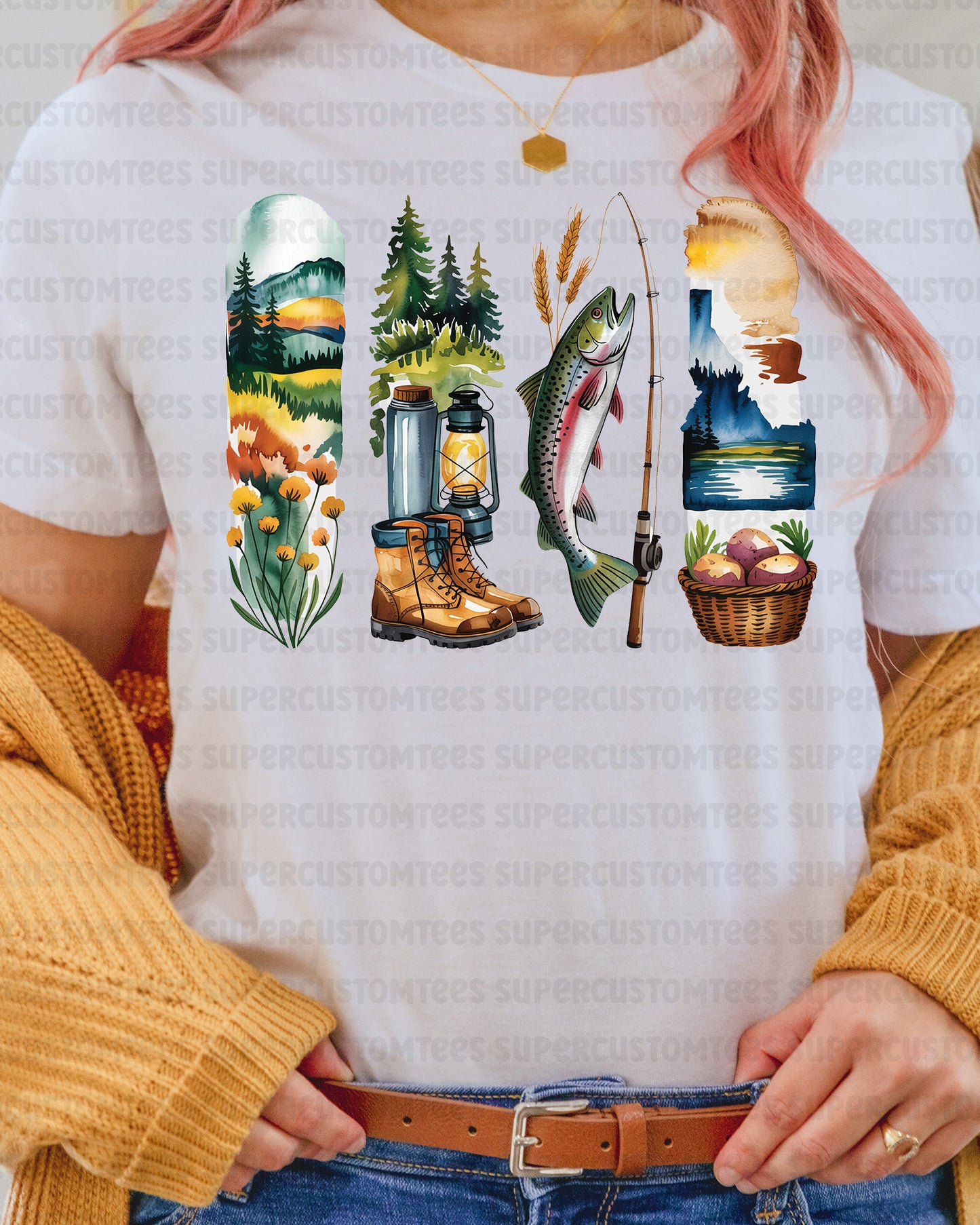 Idaho DTF Transfer Ready to Press