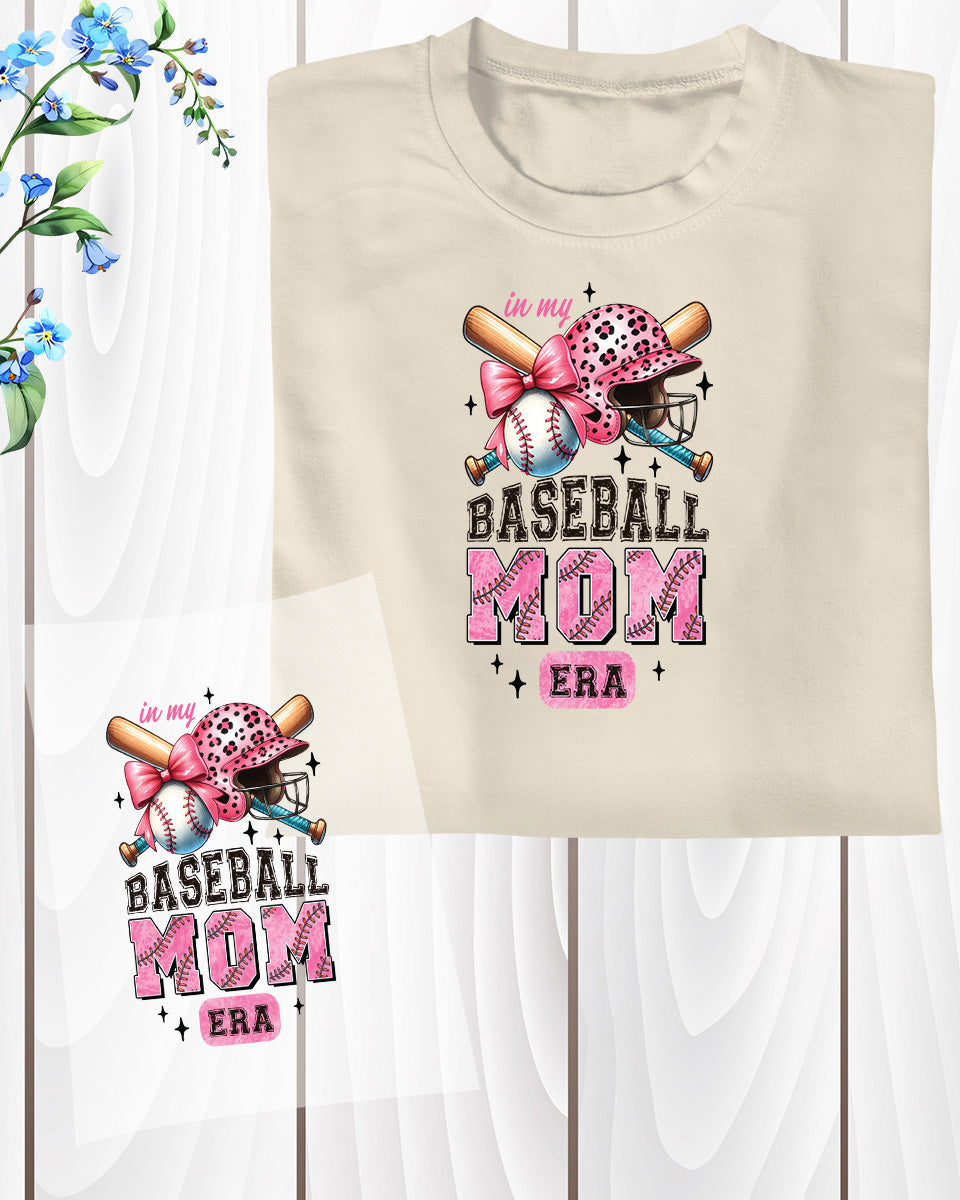Baseball Mom Era DTF Transfer Film