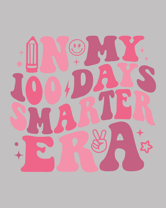 In My 100 Days of Smarter Era DTF Transfer Film