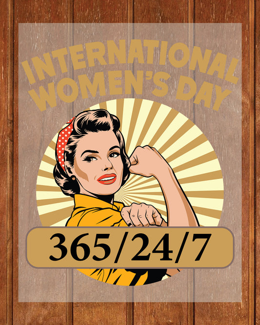 International Women's Day DTF Transfer Film