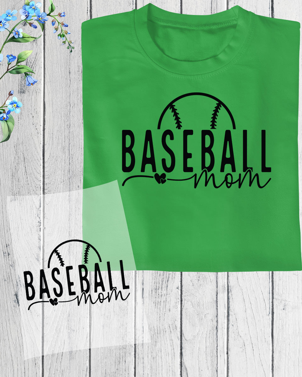 Baseball Mom Gifts DTF Transfer Film