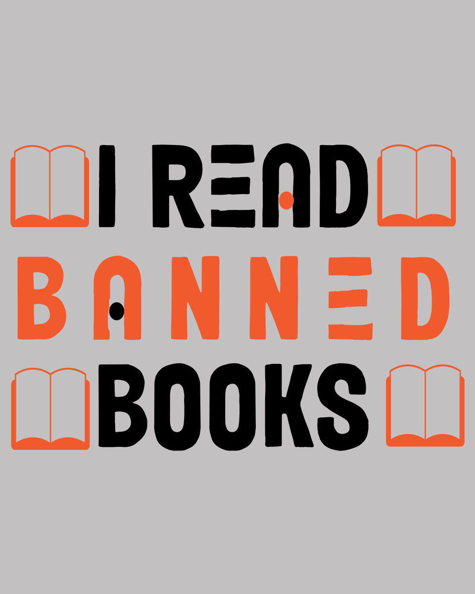 I Read Banned Books DTF Transfer Film