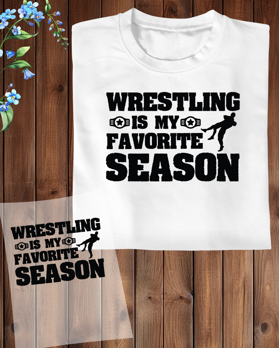 Wrestling Season DTF Transfer Film