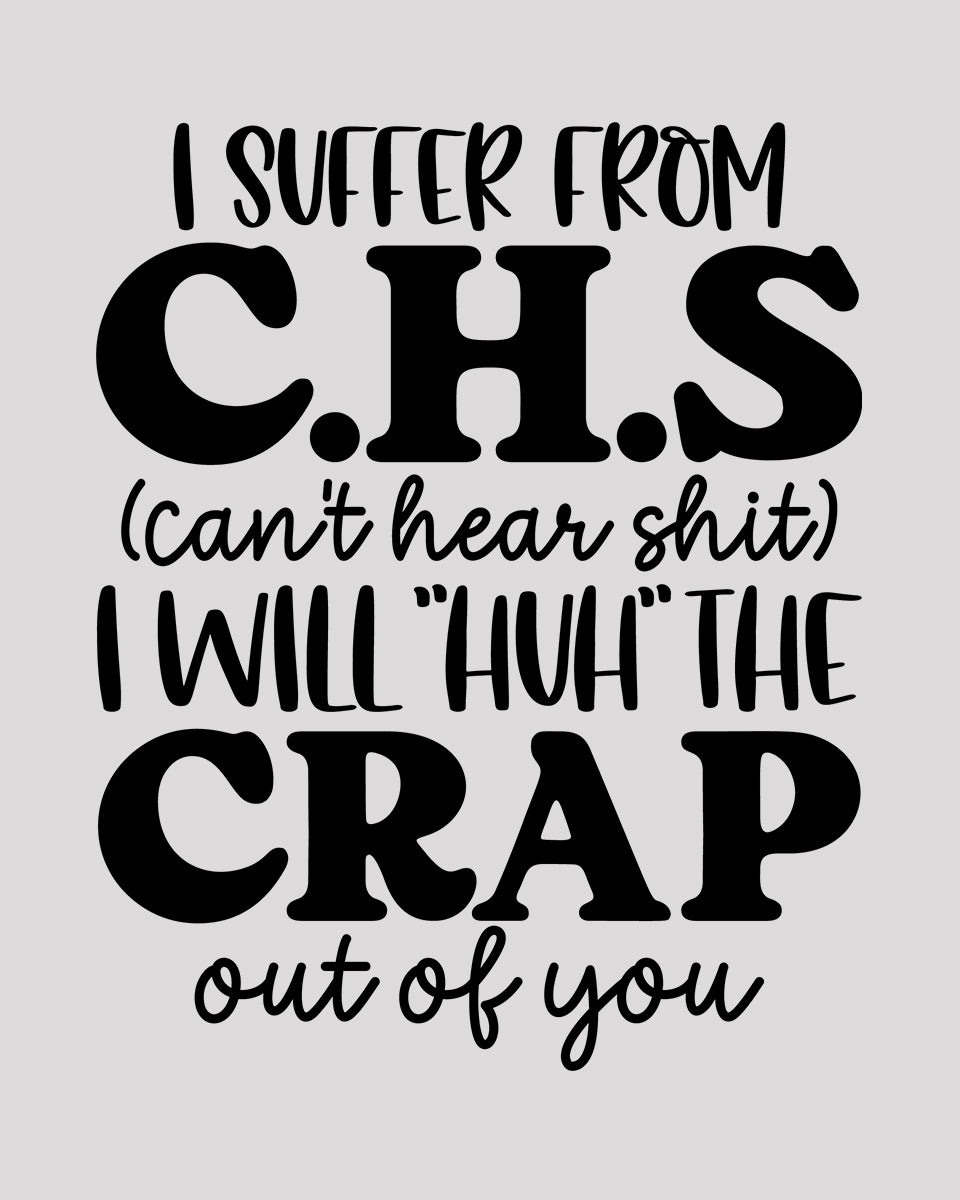 I Suffer From CHS DTF Transfer Film