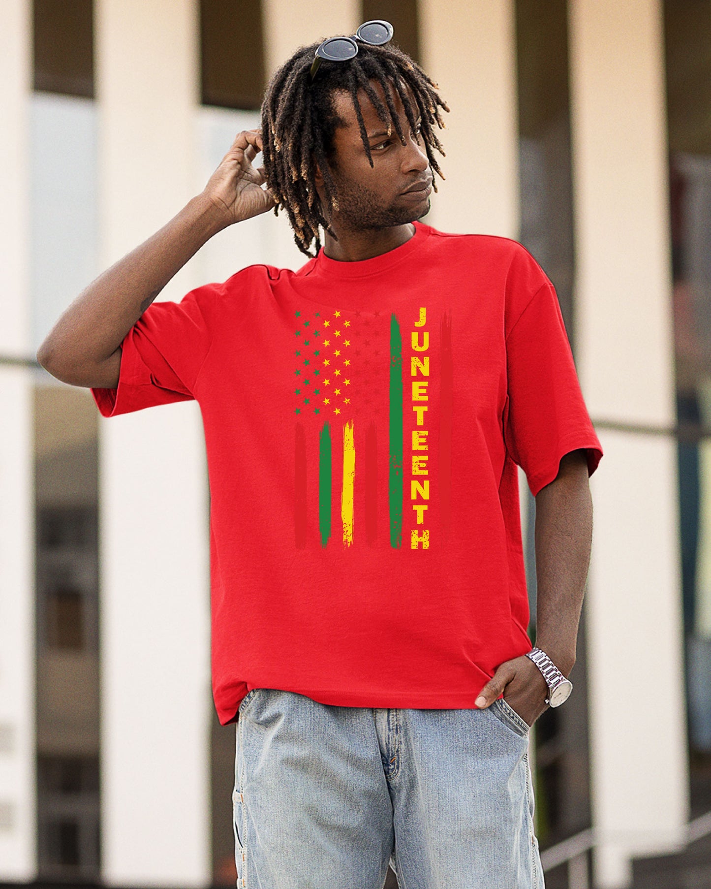 Juneteenth Clothes American Flag DTF Transfer