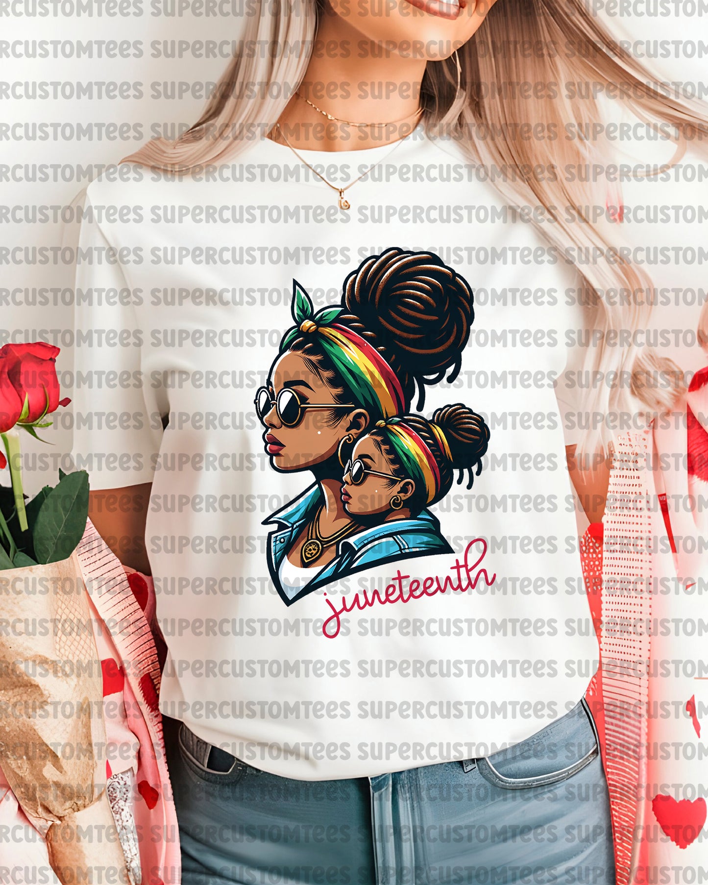 Juneteenth Girls DTF Transfer