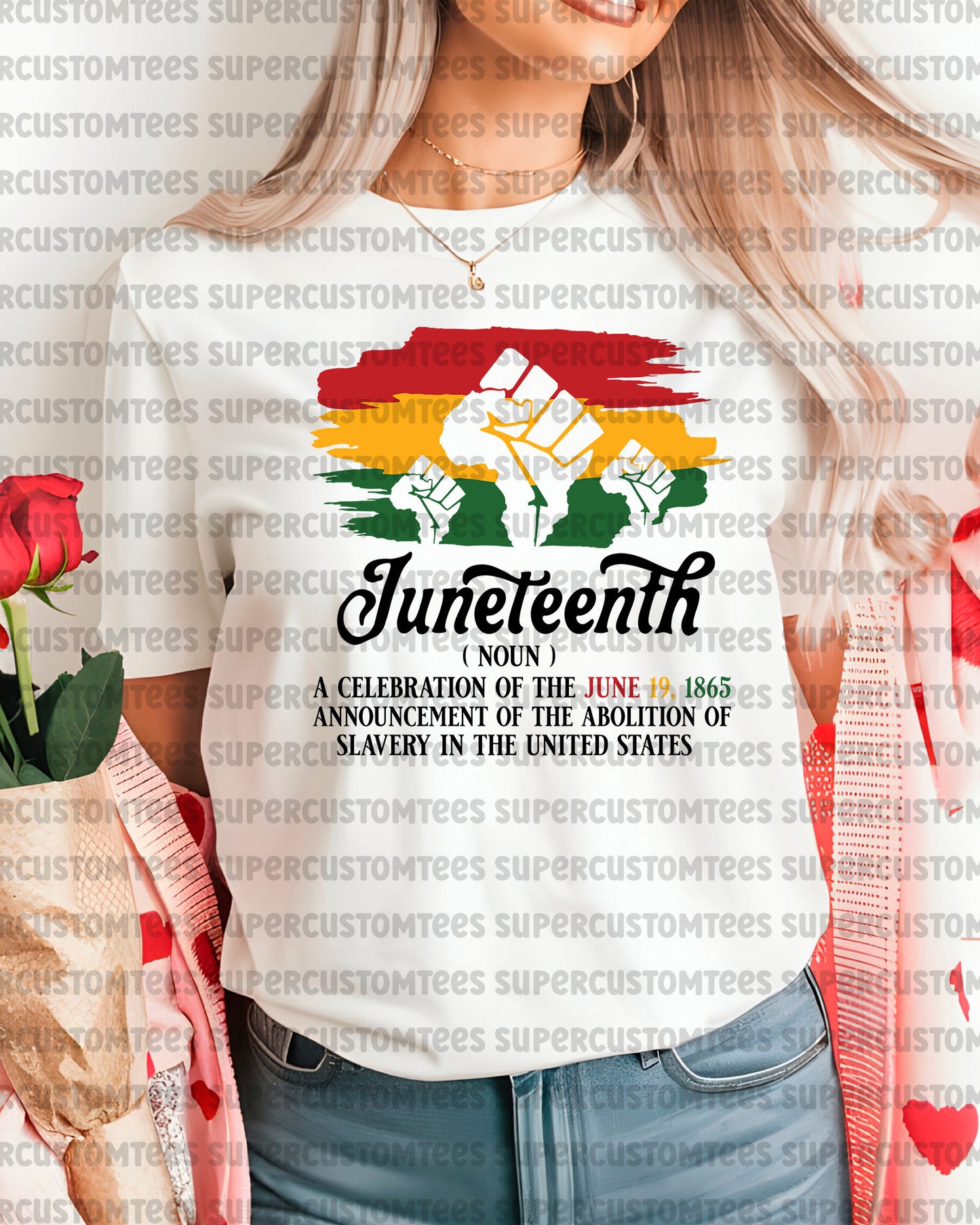 Juneteenth Holiday DTF Transfer