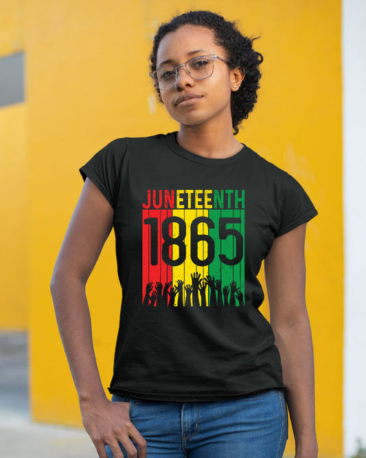 Juneteenth 1865 Vintage Shirt DTF Transfer