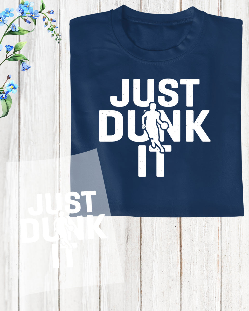 Basketball just Dunk It DTF Transfer Film