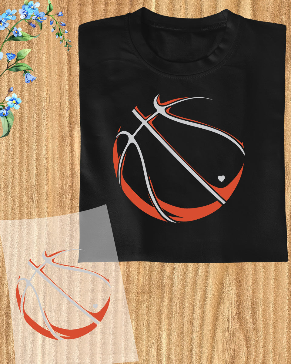 Basketball Skeleton DTF Transfer Film