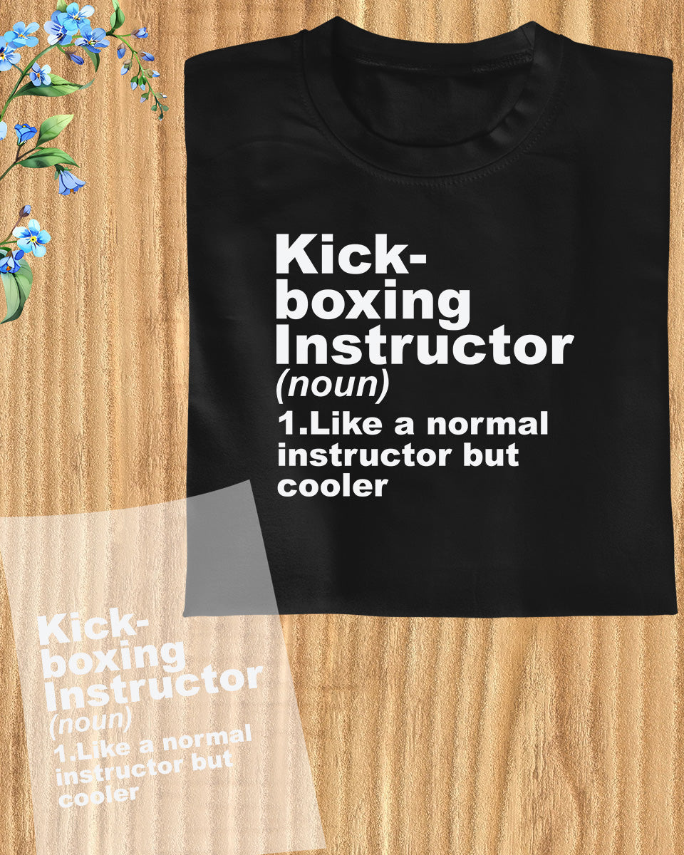 Kick-boxing Instructor Definition DTF Transfer Film