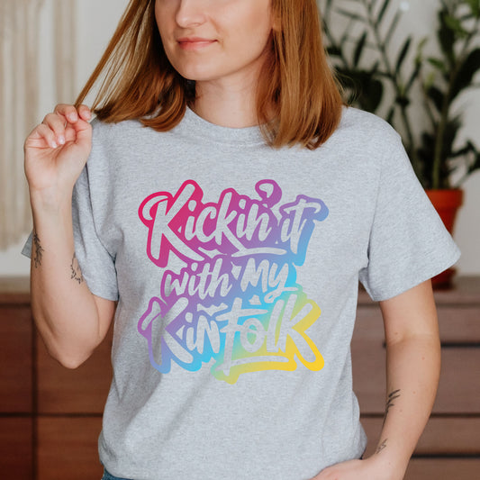 Kickin It with My Kinfolk Family Reunion Shirts