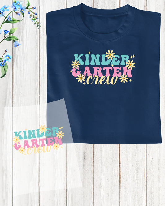 Kindergarten Crew DTF Transfer Film