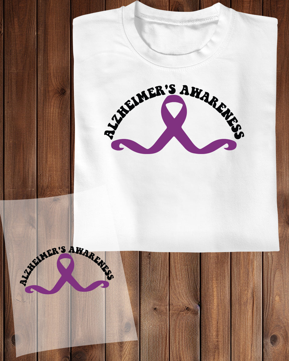 Alzheimer's Awareness DTF Transfer Film
