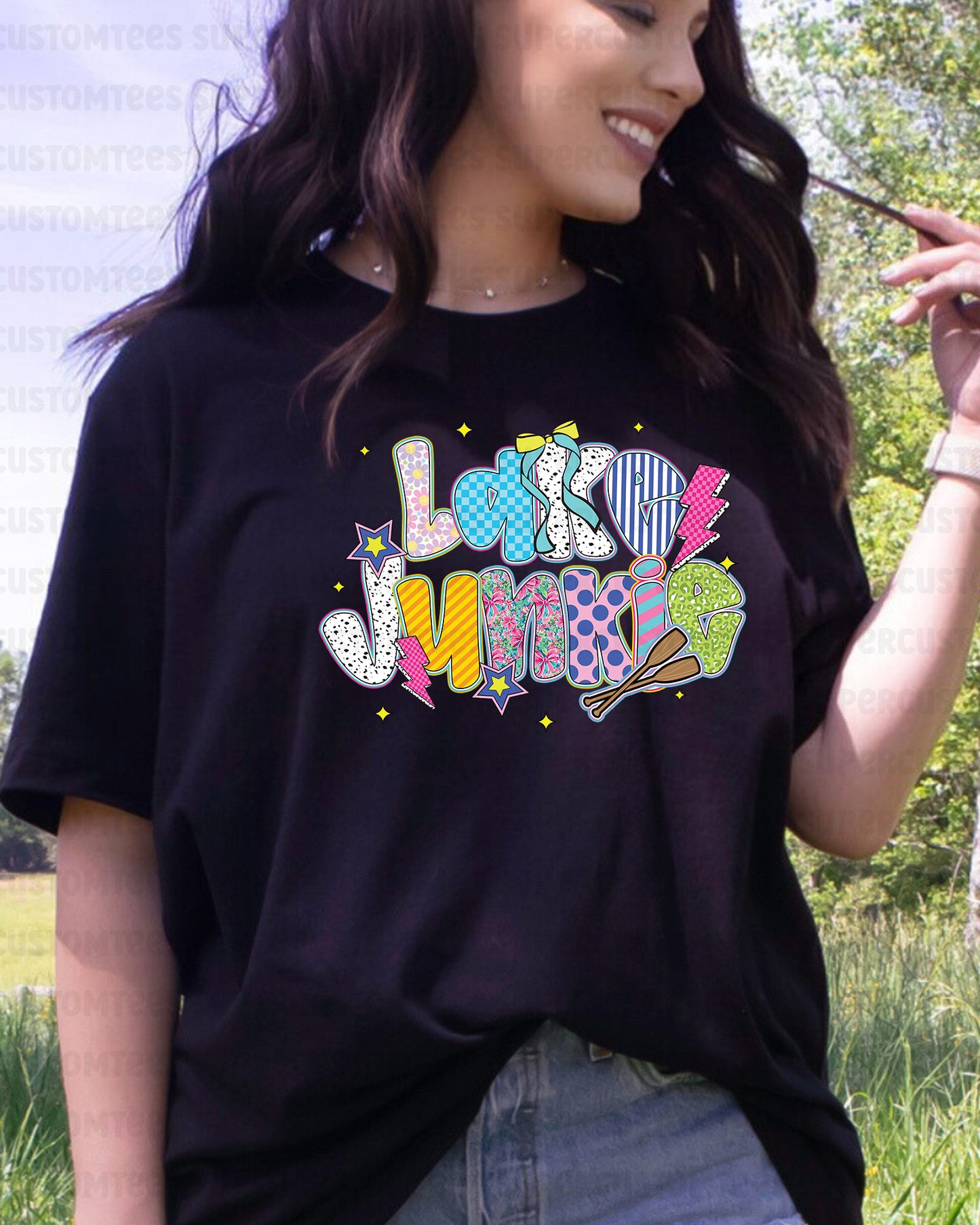 Lake Junkie DTF Transfer Ready to Press