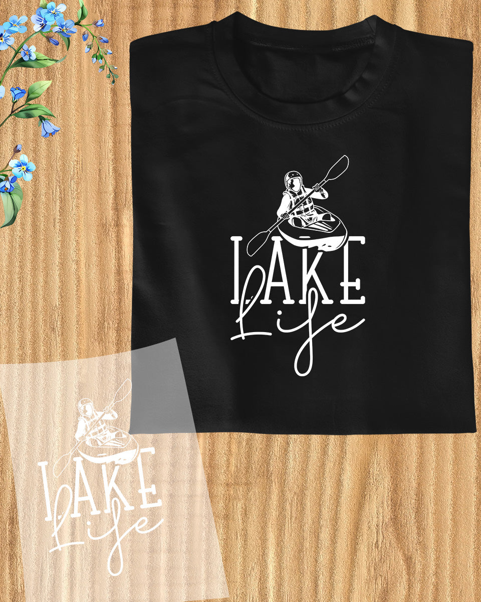 Lake Life Trendy DTF Transfer Film