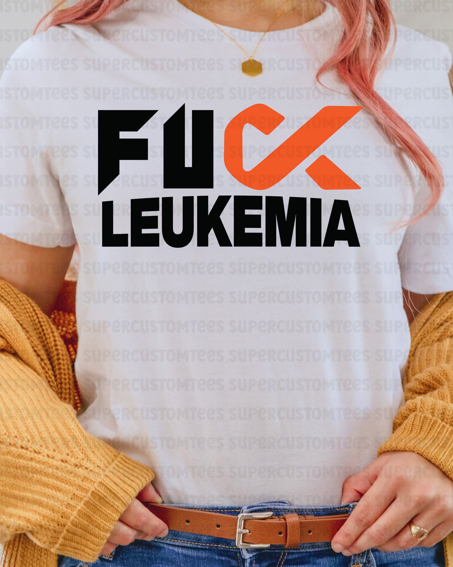 Leukemia Awareness Heat Transfer for Shirt