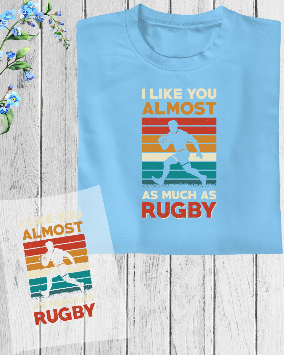 Rugby Boy DTF Transfer Film