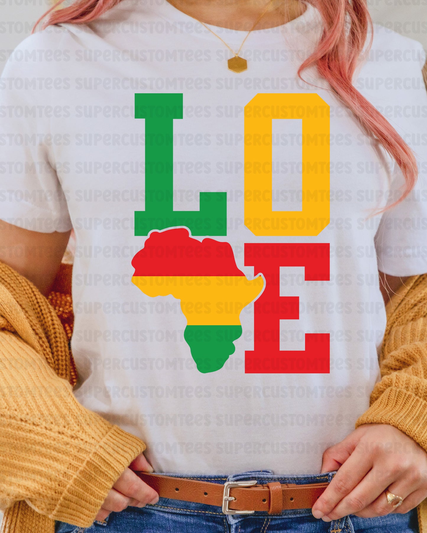 Love Black Heat Transfer for Shirts