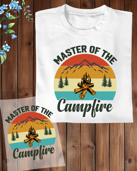 Master Of The Campfire DTF Transfer Ready to Press