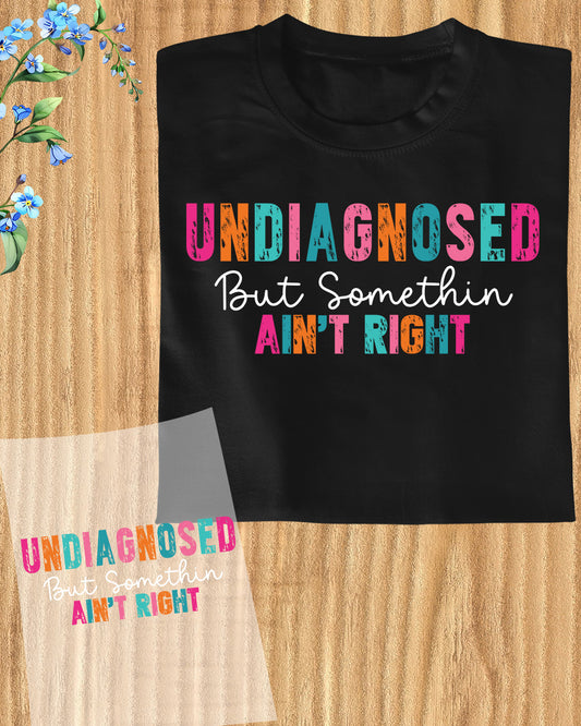 Mental Health Humor DTF Transfer