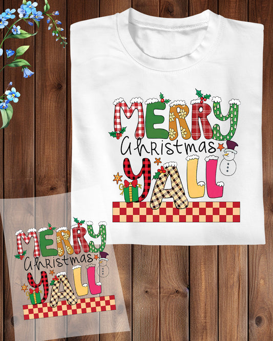 Merry Christmas Y'all DTF