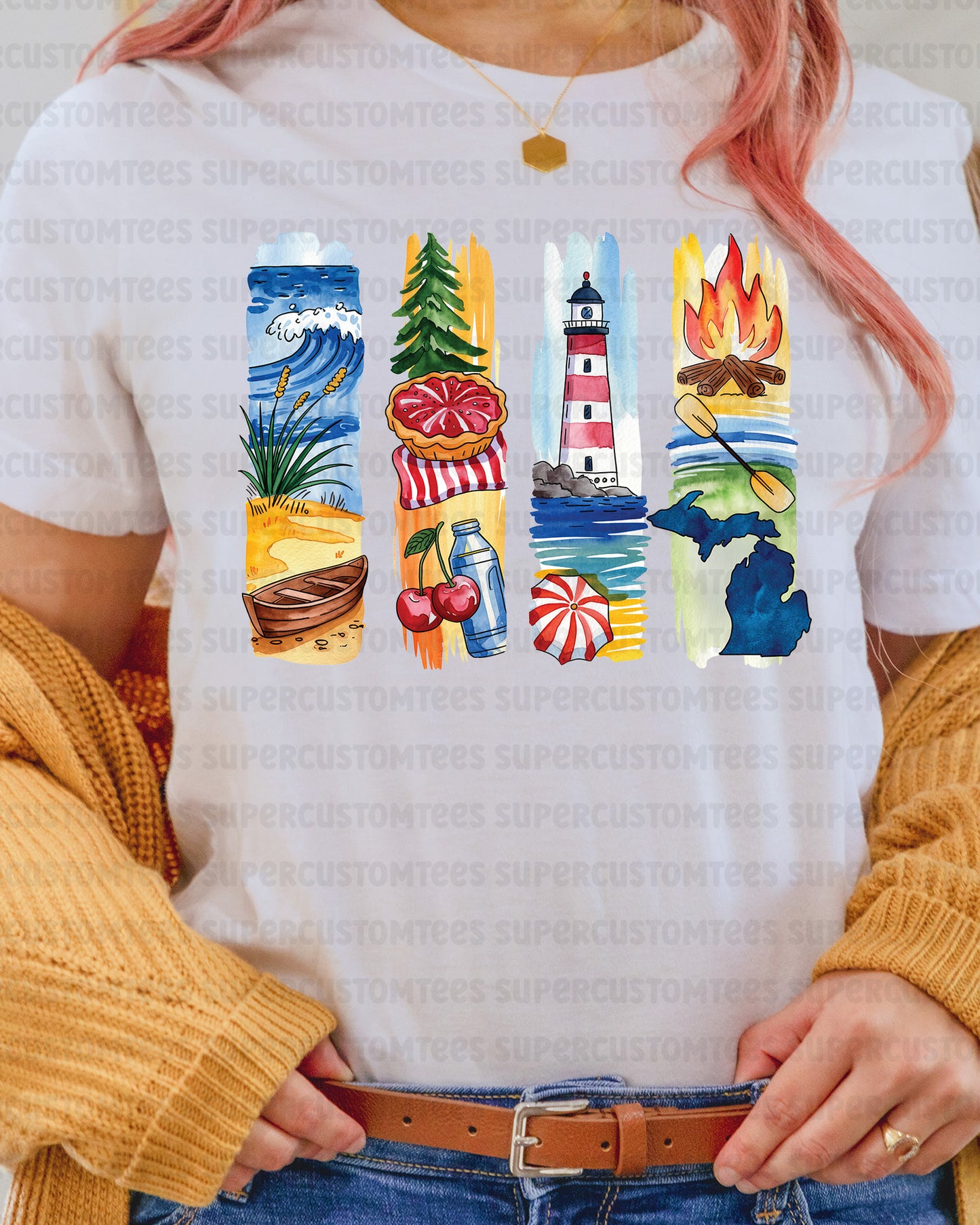 Michigan DTF Transfer Ready to Press