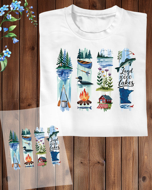 Minnesota DTF Transfer Ready to Press