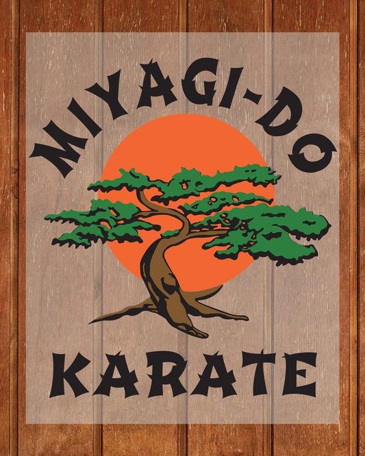 Miyagi Do Karate Ready to Press Heat Transfers