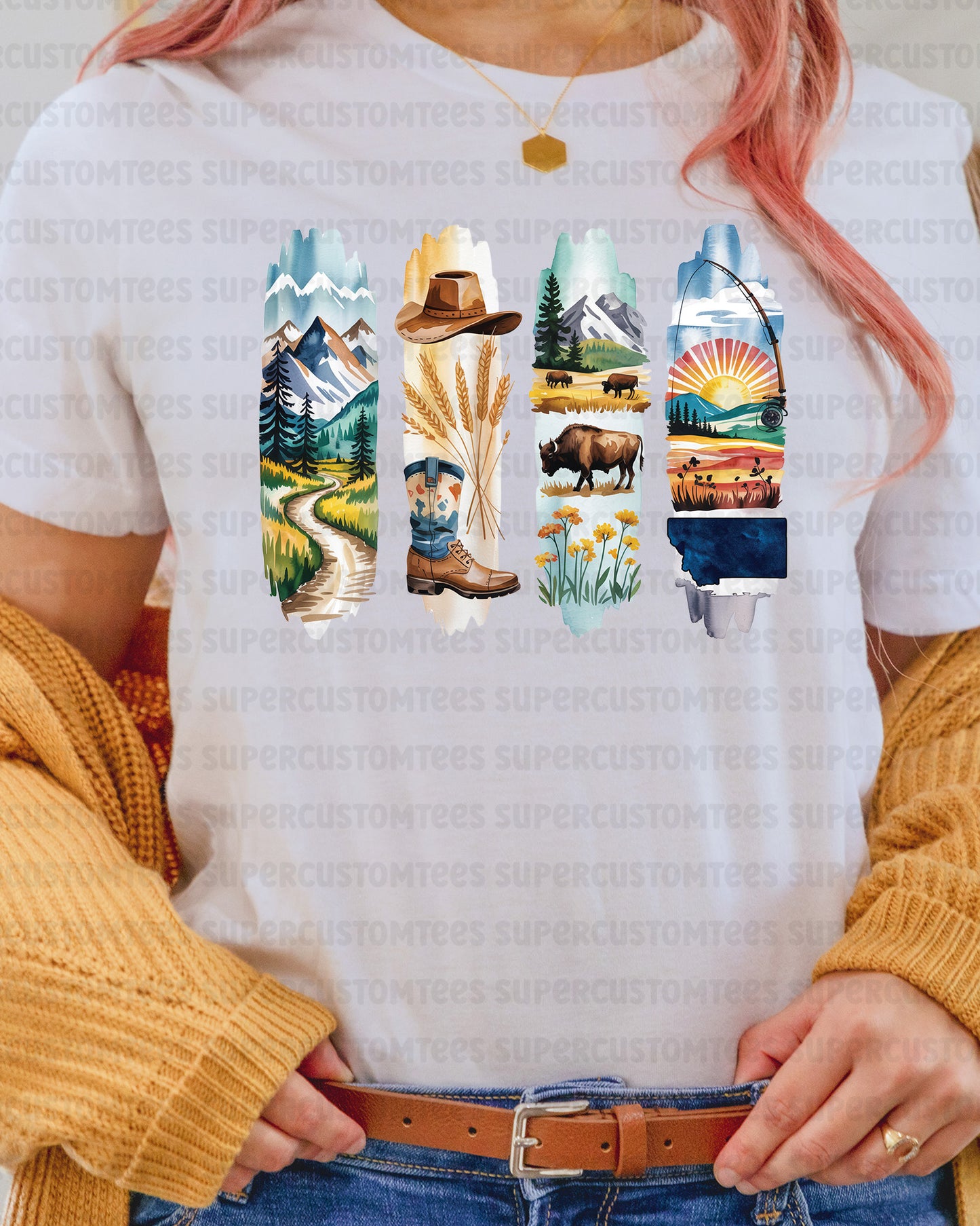 Montana DTF Heat Transfer Ready to Press