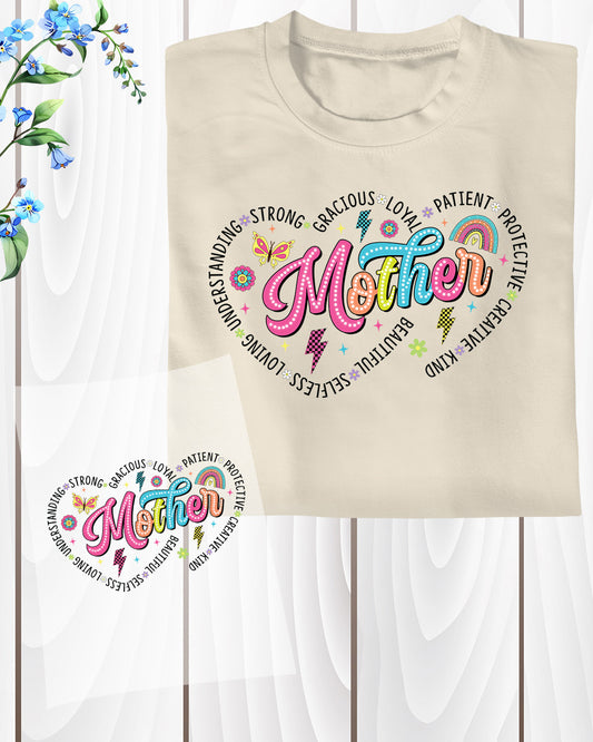 Mother DTF Transfer Ready to Press